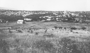 Photograph, View from Loughnan's Hill looking south. c.1946