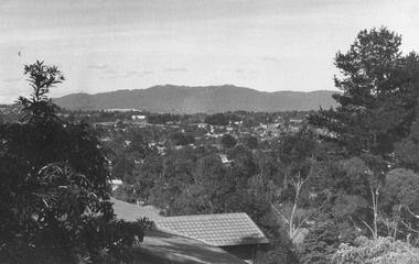 Photograph, View overlooking Ringwood from Loughnan Hill - c1974