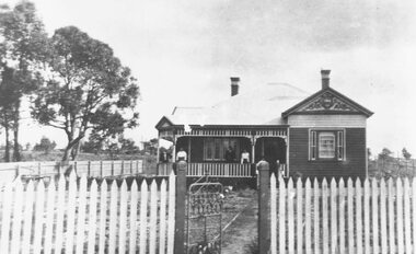 Photograph, Blood's house, Bedford Road.  (undated)