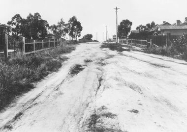 Photograph, Barkly Street, Ringwood - c1948