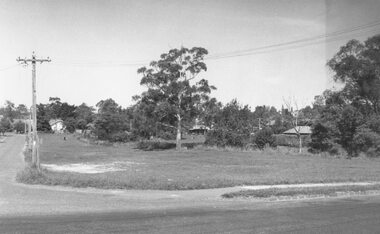 Photograph, Playing space corner Ringwood St. and Reynolds Ave. Ringwood, alongside Mullum Creek. 1973