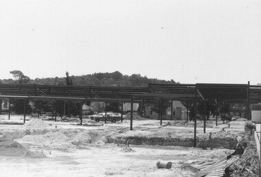 Photograph, New Ringwood Market under construction 18/1/1983