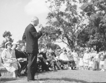 Photograph, Ringwood Youth Club opening. 1959