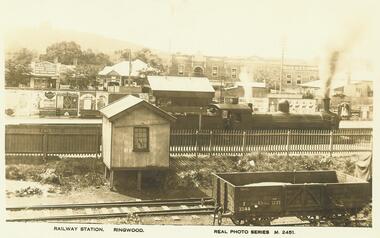 Photograph, Ringwood Railway Station, c.1925