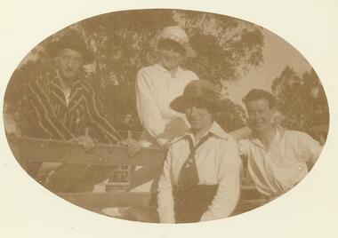 Photograph, Ringwood Tennis Club members, c1921-22