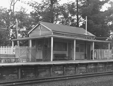 Photograph, Old East Ringwood Station 1975