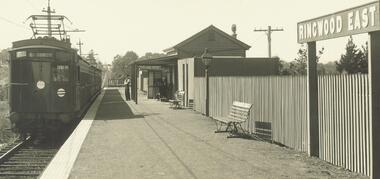 Photograph, Ringwood East Railway Station c.1926-30