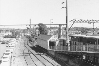 Photograph, Ringwood Railway Station - south side, 1973