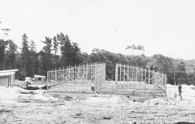 Photograph, Ringwood Heights State School. May 1965, Under construction