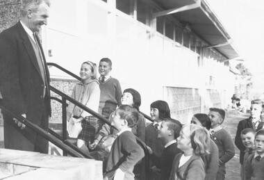 Photograph, Opening day at Southwood State School, Maidstone Street, Ringwood - 1965