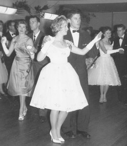 Photograph, Ringwood High School's first ball - Ringwood Town Hall. 1960. (See 'Mail' 18/8/60)