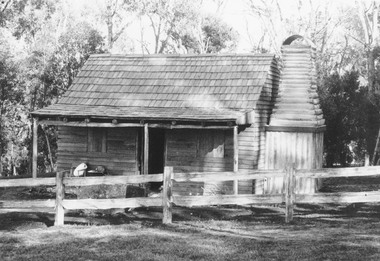 Photograph, Miner's cottage replica, Ringwood Lake - c1990s