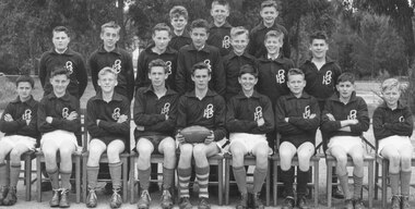 Photograph, Ringwood High School Junior Football Team, 1960