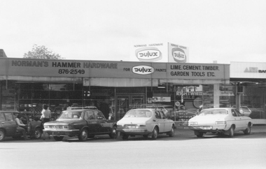 Photograph, North Ringwood Shopping Centre, Warrandyte Road, North Ringwood - July 1981