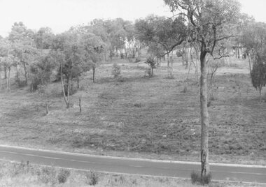 Photograph, View south-west over Debbie Place from below Pamela Court, North Ringwood 1982
