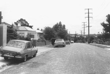 Photograph, Pitt Street, Ringwood, looking west. 1976
