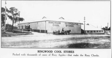 Photograph, Ringwood Co-operative Cool Stores. 1924