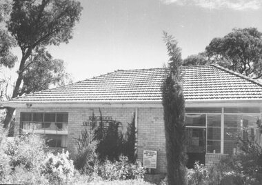Photograph, Ringwood Infant Welfare Centre before demolition for Eastland. Early 1960's