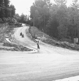 Photograph, Danger spot - Summit Cres. Ringwood  (undated, probably late 1960's/early 1970's)