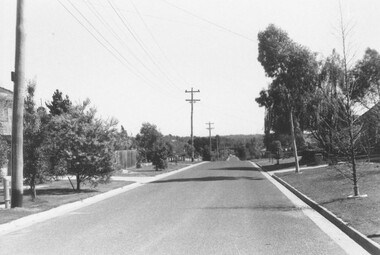 Photograph, Modern Road and Houses, formerly Godbehear's Orchard, Ringwood. undated