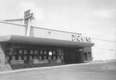 Photograph, Dickins Store, 5a Melbourne Street, Ringwood 1969
