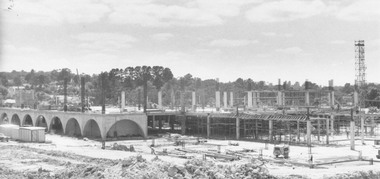 Photograph, Eastland, during construction  1966-1967