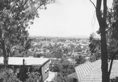 Photograph, Ringwood from Loughnans Hill 1960