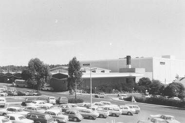 Photograph, Eastland from top of Safeways Supermarket. January 1975