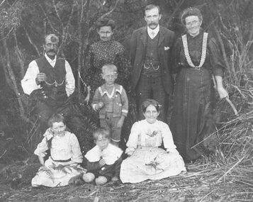 Photograph - Sherburn Family, Sherburn Family in circa 1906