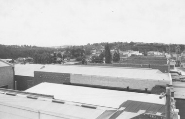 Photograph, View from Ringwood Town Hall Roof looking East (2 views). 1962