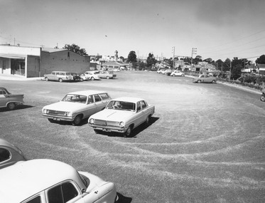 Photograph, Car park at rear of Ringwood Shopping Centre (undated)
