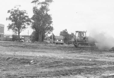 Photograph, Construction and Completion of Target Square (Ringwood Square) 1981-82. Part 1 of 4 groups of photos (40 in total)