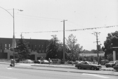 Photograph, New Market - Where Ringwood's new street will be 1982