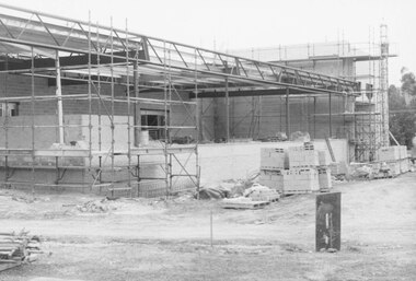 Photograph, New market - View of goods intake section 'Target'. Ringwood 1982