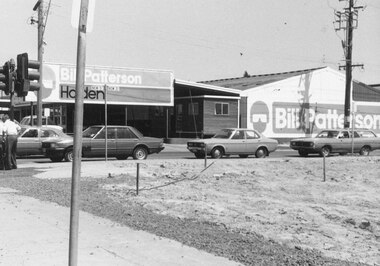 Photograph, New market - Where Ringwood Timber used to be.  The corner of New Street and the Highway. 1982