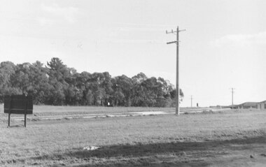 Photograph, Looking south from Parkwood High School over Tortice Drive, North Ringwood. 1982