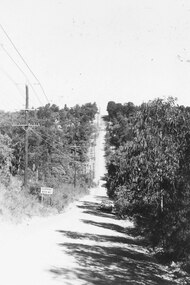 Photograph, Glenvale Road looking south from near Oban Rd, Ringwood 1981