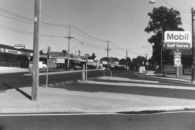 Photograph, Warrandyte Road from east corner of Oban Rd. intersection. North Ringwood 1981