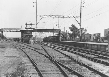 Photograph, Ringwood Railway Station, 1955