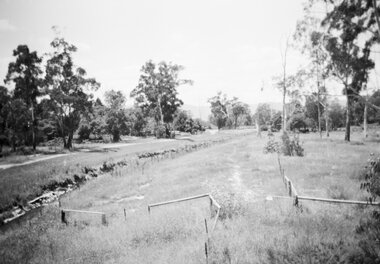 Photograph, Series of 4 photos from Wantirna Rd Bridge over Dandenong Creek and Gold Course. Ringwood January 1979
