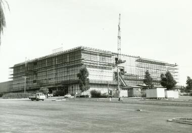 Photograph, Additions to Eastland (2 floors added). Ringwood 1973
