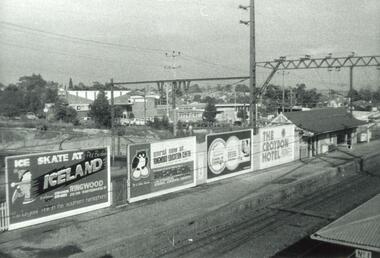 Photograph, Ringwood railway station. 1971