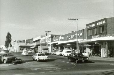 Photograph, Civic Place, Ringwood Street to Melbourne St. Ringwood 1973