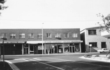 Photograph, Ringwood St. old site of C of E, Ringwood 1984