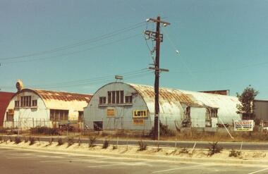 Photograph, Old Nissan Huts, Madden Lane Ringwood 1982