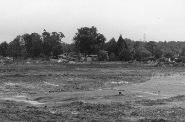 Photograph, Cleared area in Bond and Charter Streets. Ringwood 1982 (4 views)