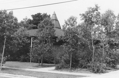 Photograph, Seventh Day Adventist Church, Mullum Road, Ringwood 1982