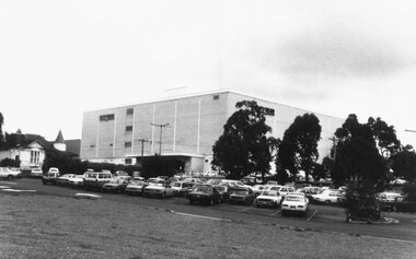 Photograph, Eastland - Where new multi-storey car park will be built. Ringwood March 1987