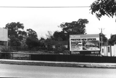 Photograph, Ringwood Street near Nelson Street Ringwood - 1987