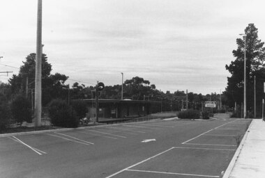 Photograph, New design for car parking - East Ringwood Station, 1986